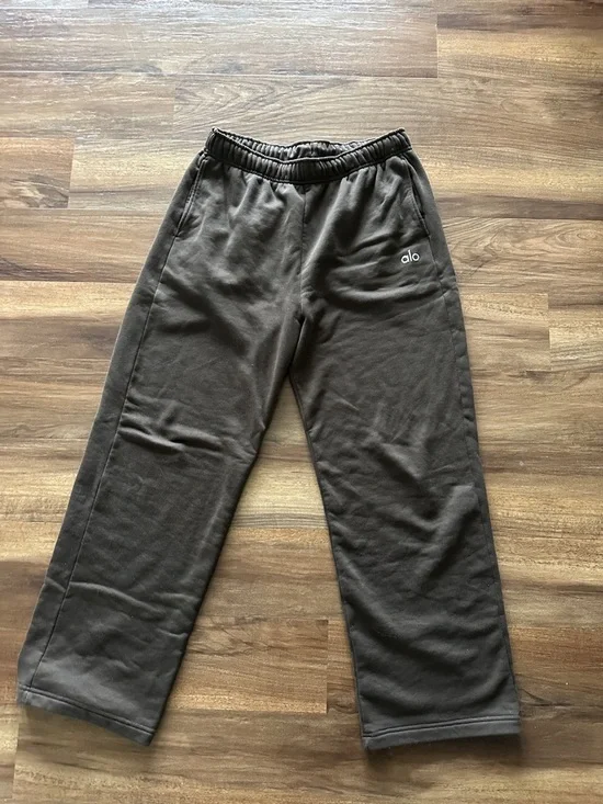 Accolade Espresso Straight Leg Sweatpants - Picture 1 of 4